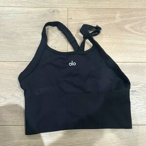 Alo Yoga Seamless Ribbed Favorite Bra Tank. Size small. Wore twice .